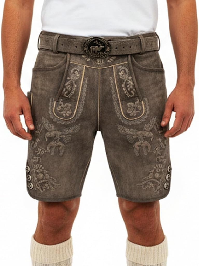 Royal Trachten Lederhose Wildbock Lederhosen Bayerische Lederhose Oktoberfest Lederhose Herren Trach
