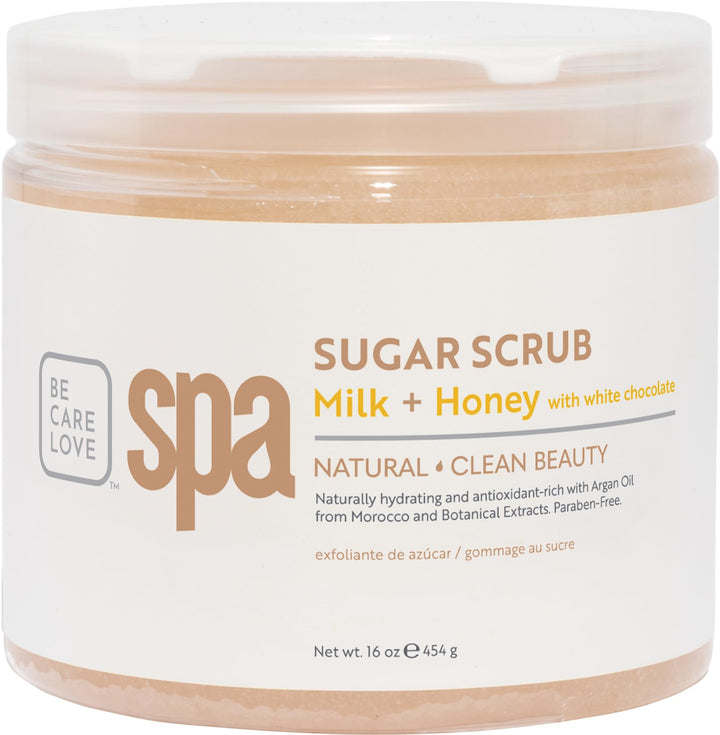 Bio Creative Lab Spa Sugar Scrub, Milk Honey and White Chocolate, 470 ml