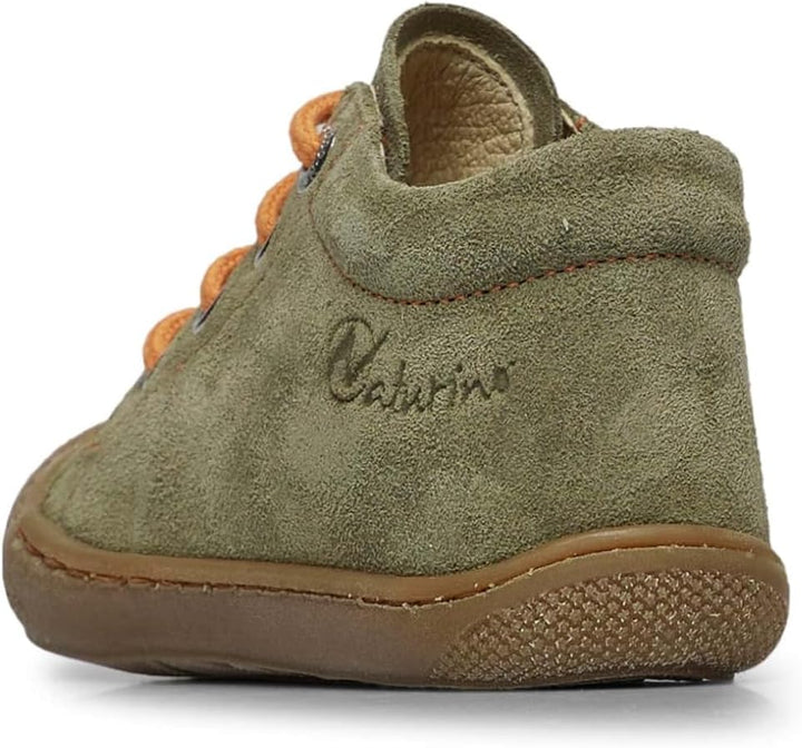 Naturino Lauflernschuhe aus Veloursleder 20 EU Militärgrüne, 20 EU Militärgrüne