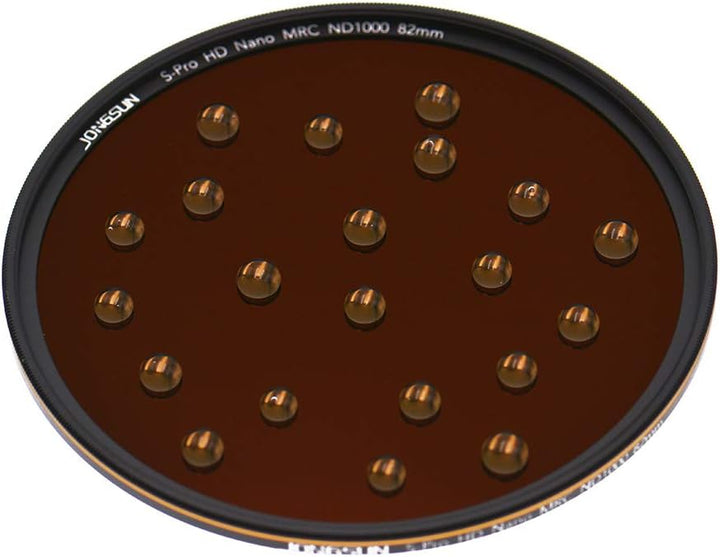 JONGSUN ND1000 62mm ND Filter, S-PRO HD Neutraldichtefilter 18-Schichten Mehrfachbeschichtung, Optis
