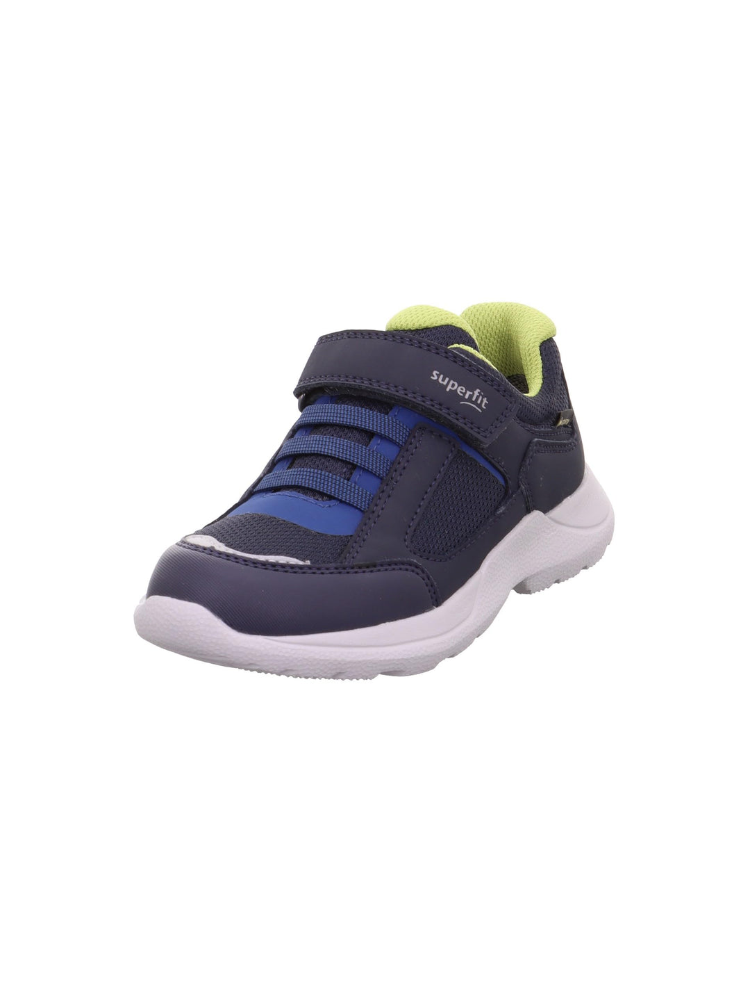 Superfit Jungen Rush Sneaker 23 EU Blau Hellgrün 8000, 23 EU Blau Hellgrün 8000