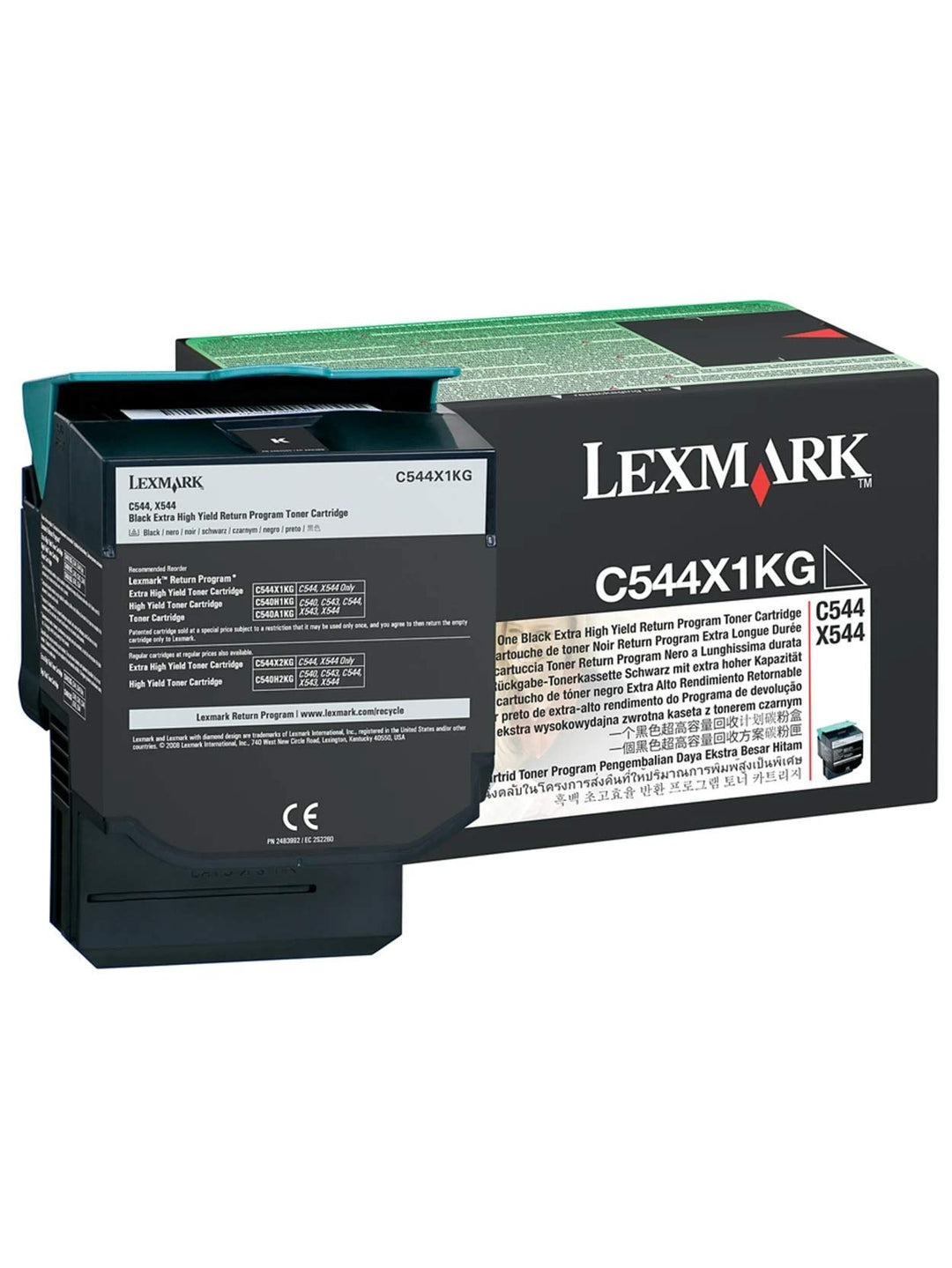 Lexmark Toner Original Lexmark C544X1KG schwarz