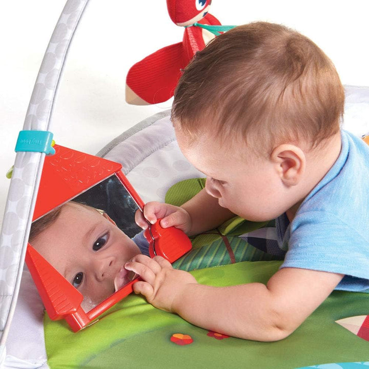Tiny Love Dynamic Gymini, Spieldecke Baby, 0+ Monate, Spielmatte Baby, Spieldecke mit Spielbogen, Kr