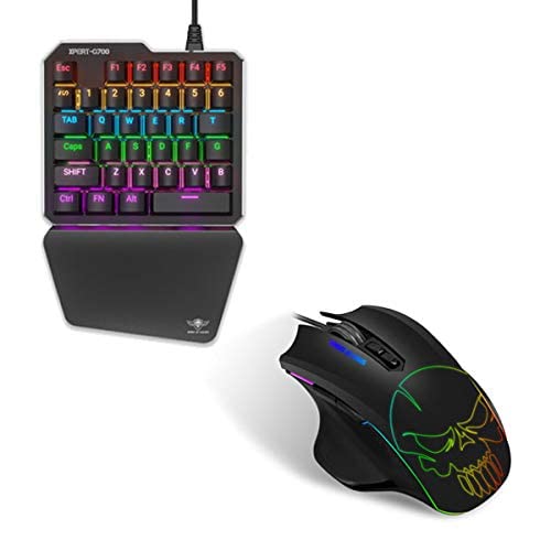 Spirit Of Gamer - Xpert G700 - Adapter Kombinierte RGB - Tastatur und Maus Set Für PS4, XBOX ONE, PC