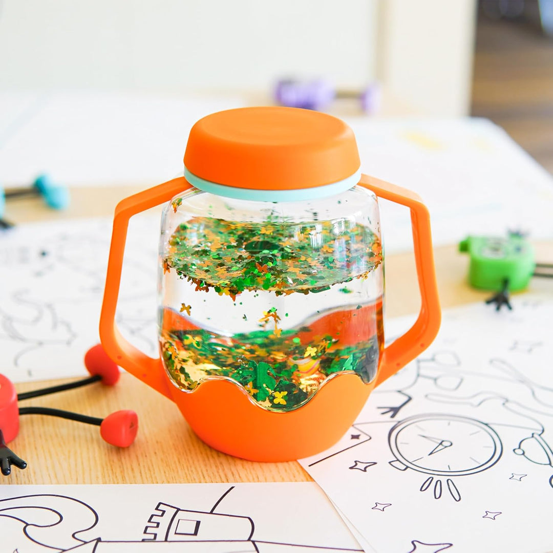 Glo Pals, Dose für sensorische Füllstoffe, Spiel für Kinder ab 18 Monaten, unterstützt die sensorisc