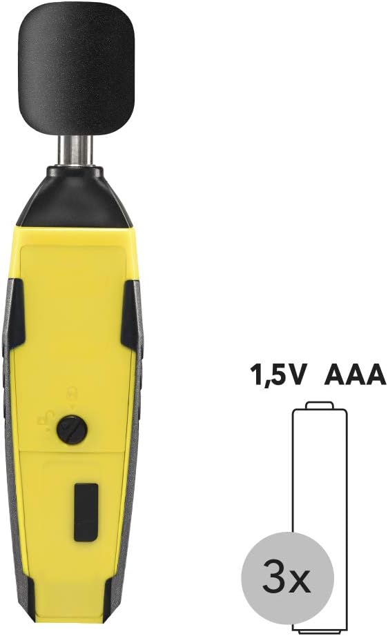 TROTEC Schallpegel-Messgerät BS30WP vielseitiger Schallpegelmesser als appSensor mit Smartphone-Bedi