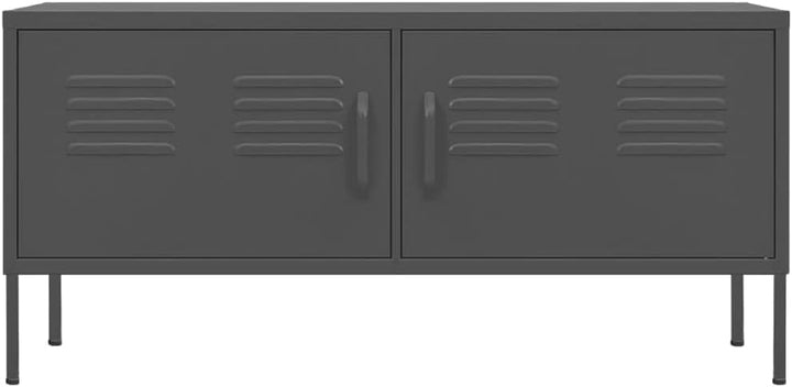 vidaXL TV Schrank mit 2 Türen Lowboard TV Möbel Tisch Board Sideboard Fernsehtisch Fernsehschrank Hi