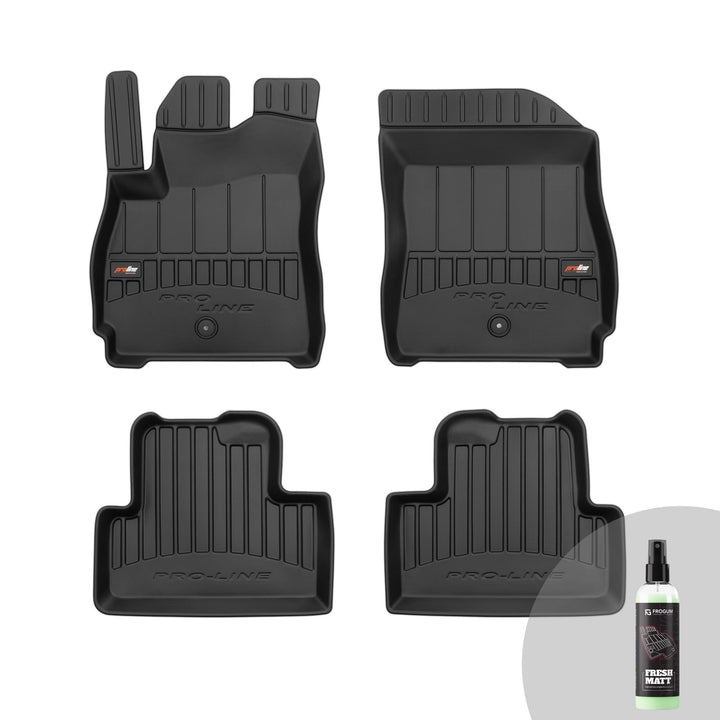 FROGUM ProLine 3D Gummimatten Exklusiven Auto Fussmatten Autofussmatten für Chevrolet Orlando I 2010
