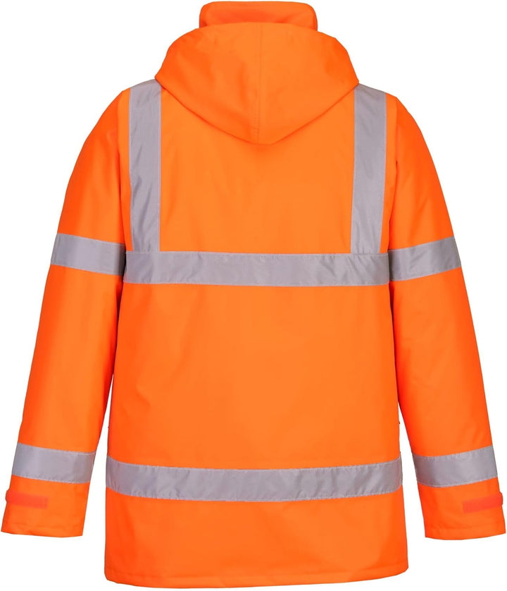 Portwest Giacca Traffic Hi-Vis XL Orange, XL Orange
