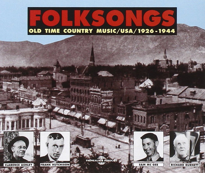 Folksongs Old Time Country Music 1926-19, Audio-CD