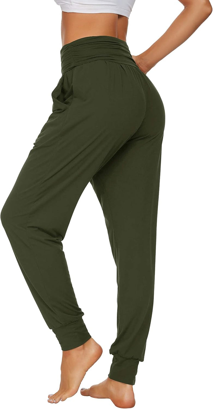 UEU Damen Sweatpants Trainingshose S Armee-grün, S Armee-gr&#xFC;n