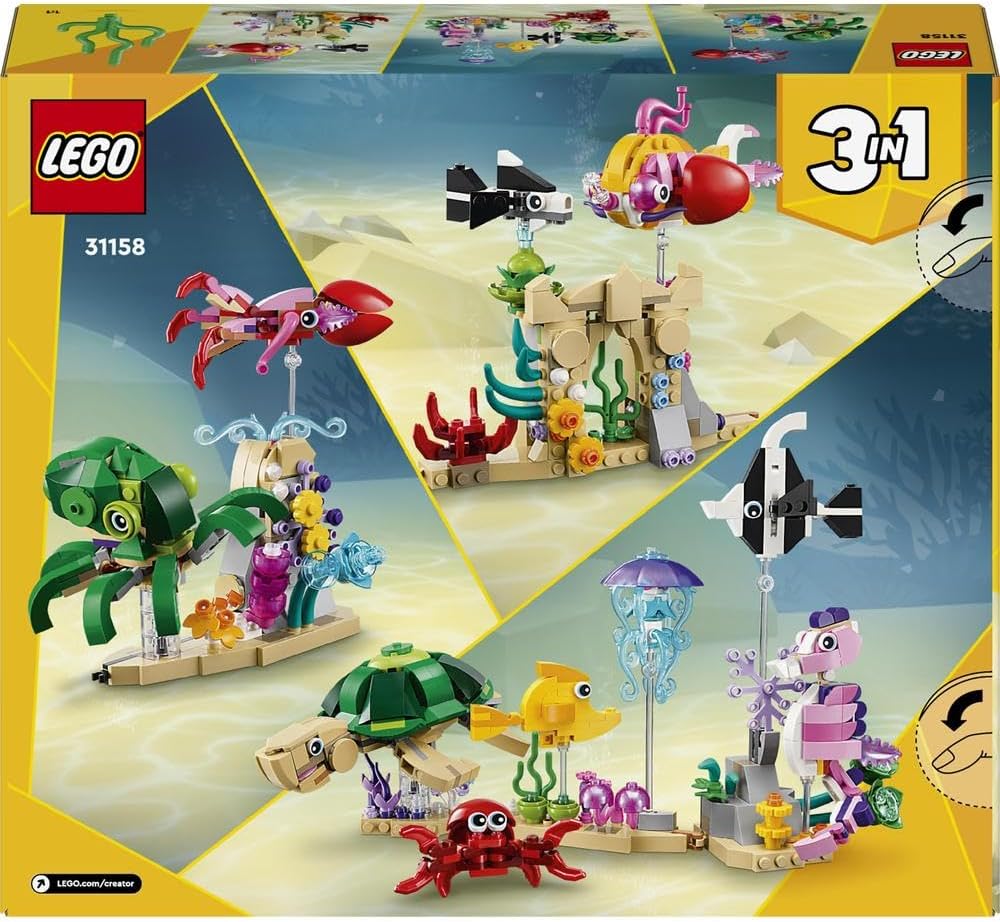 Lego® Creator 3in1 31158 Meerestiere