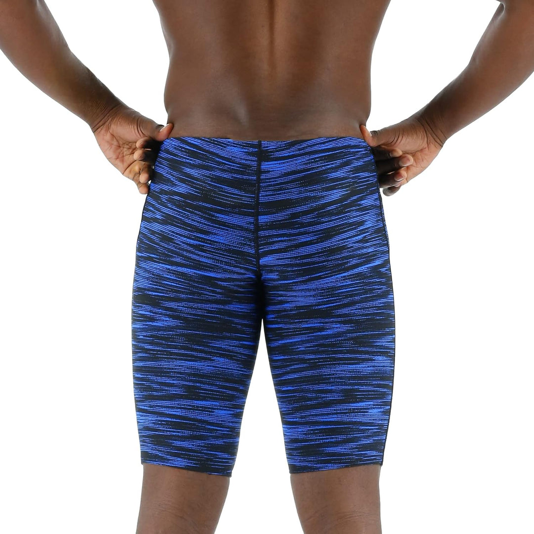 TYR Herren Durafast Elite Athletic Jammer Badeanzug Badehose 36 Blue Fizzy, 36 Blue Fizzy