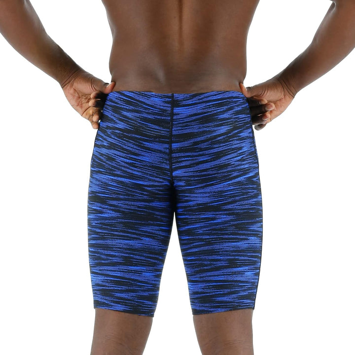 TYR Herren Durafast Elite Athletic Jammer Badeanzug Badehose 36 Blue Fizzy, 36 Blue Fizzy