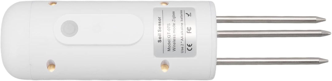 TOPINCN Drahtloses Bodensensor-Temperatur- und Feuchtigkeitsmessgerät für Zigbee Gardening Potted Pl