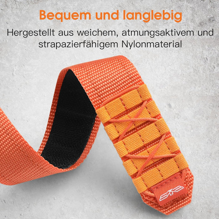 Bandletic Nylon Armband für Garmin Fenix 6/5/7, Forerunner 965/955/945/745/Approach S62/S60/Epix 2,