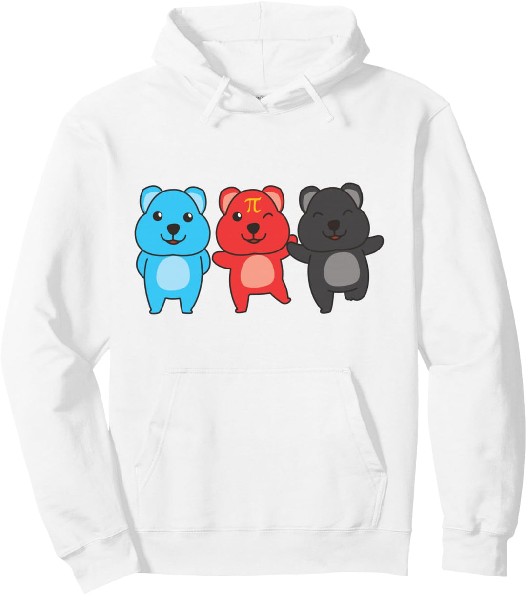 Polyamorie Flagge Pride Monat LGBTQ Poly Quokka Pullover Hoodie