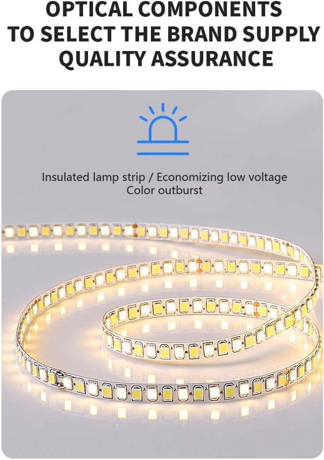 Badspiegel mit Beleuchtung,Rechteckig 50 * 70cm,Wandspiegel LED Badspiegel,3 Lichtfarben Dimmbar,mit
