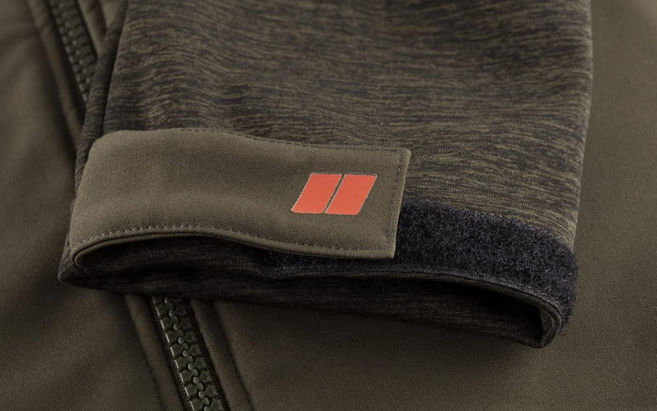 Tandem Baits Leichte Softshelljacke für Herren | Männer Softshell Sweatshirt | Windbreaker Fleecejac