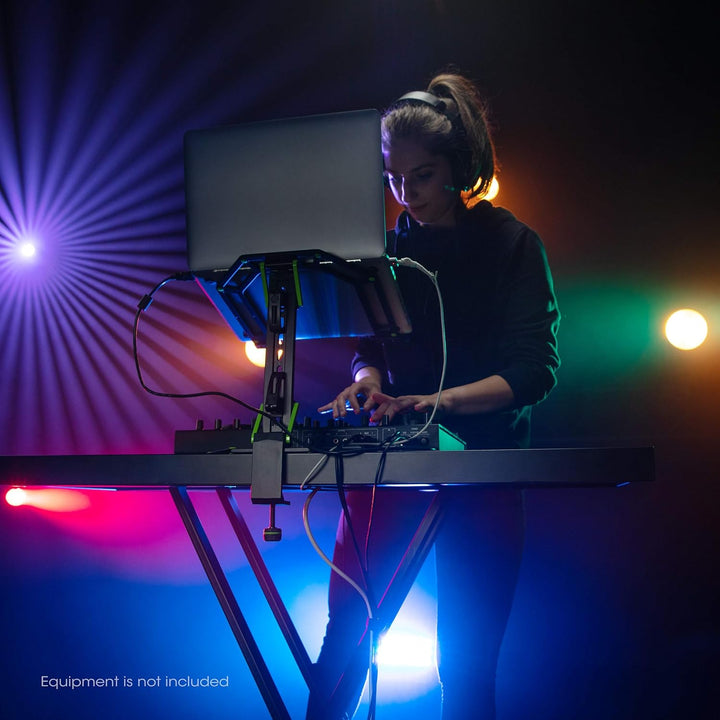 Gravity KS RD 1 - Auflagetisch für X-Form Keyboard Ständer, mit Belastbarkeit bis 60 kg, schwarz