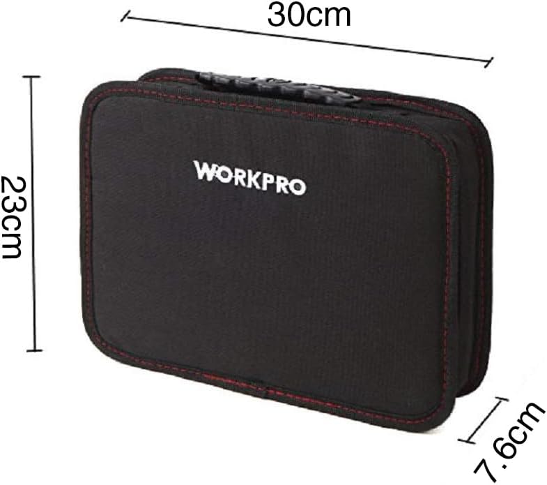 WORKPRO Werkzeugset Universal und Haushalts-Werkzeugkoffer 100-teilig Werkzeugsatz Mechaniker, perfe