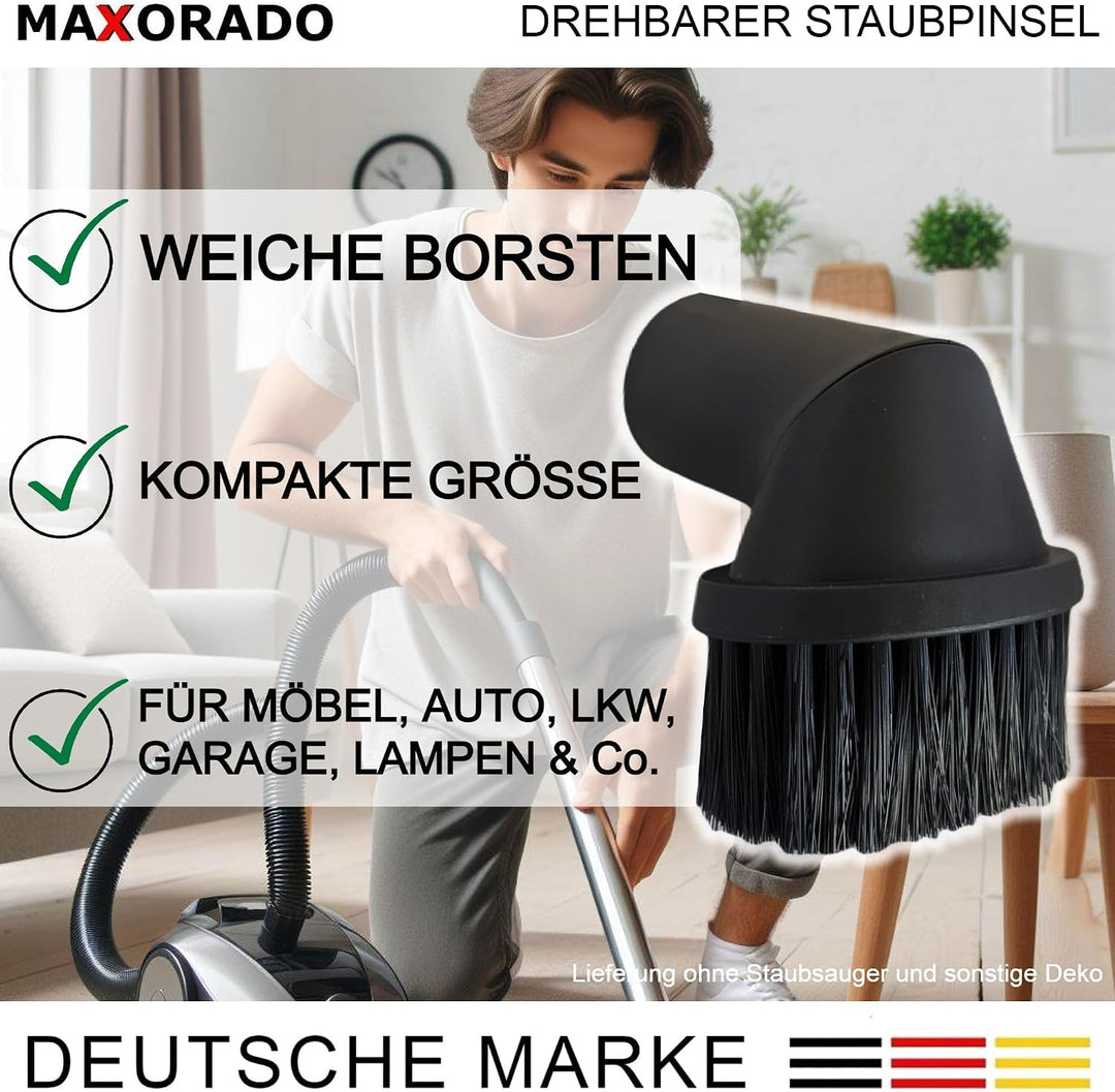 Set Staubpinsel Düse Möbelpinsel für Einhell TC, TE, TP Serie TC-VC 1825 1820 S 1930 18/15 Li-Solo 1