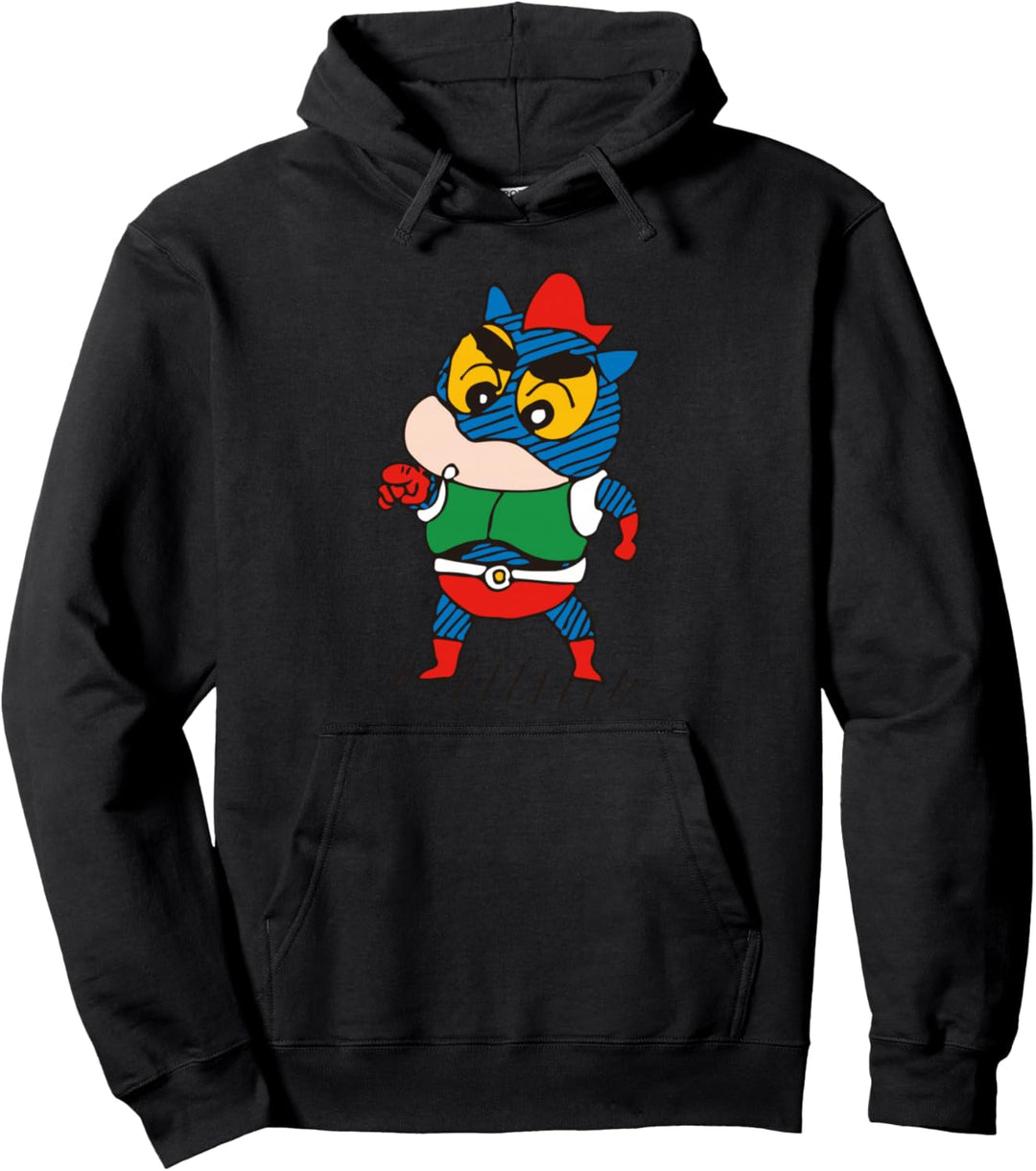 【manga】Crayon Shin-chan Verwandle dich in eine Action-kamen! Pullover Hoodie