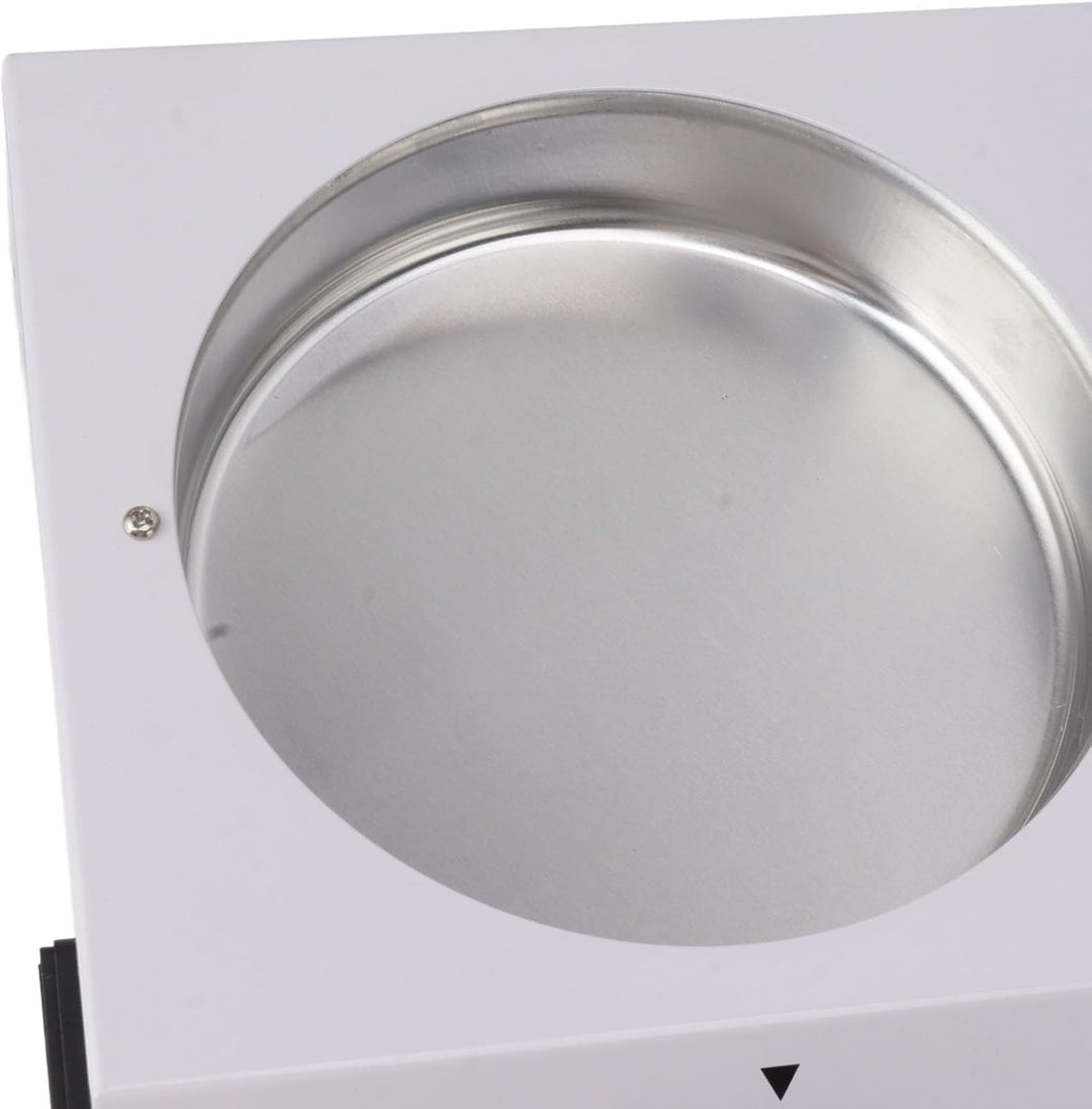 Ejoyous Schokolade Schmelzen Elektrisch, 2 Tanks Schokoladenschmelzer Aluminium Schokoladen Schmelzg