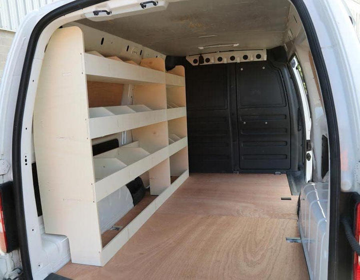 Vanify - Kompatibel mit Volkswagen Caddy L2 (Maxi) 2003-20 Fahrzeugeinrichtung Fahrzeugregale, kompl