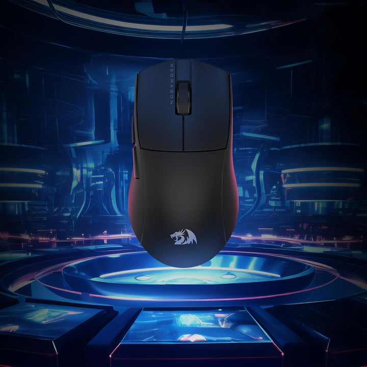 Redragon M916 Kabellose Gaming Maus, 49G Ultra-Light 8K DPI 2.4G Kabellose Gaming-Maus mit ergonomis