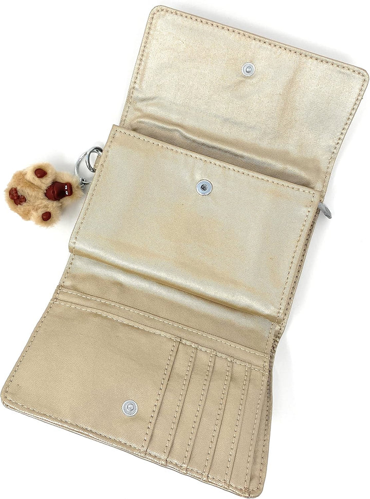Kipling Pixi Medium Organizer Wallet Einheitsgrösse Metallic-goldfarben, Einheitsgrösse Metallic-gol