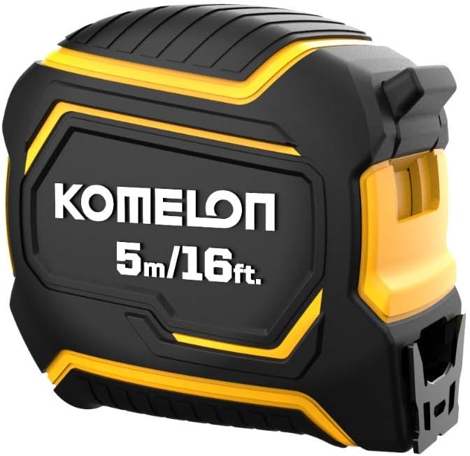 Komelon Extreme PWB52E Massband, 5 m (16 Fuss) x 32 mm, 3,7 m