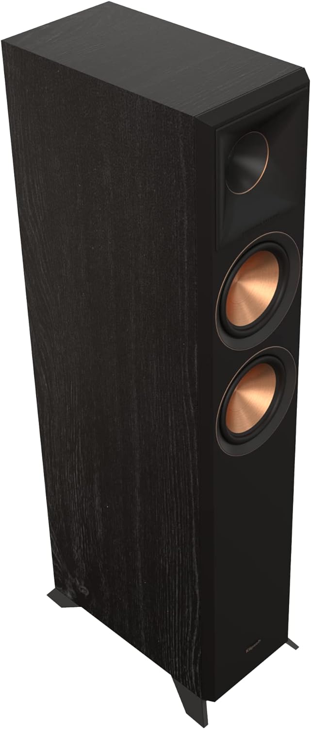 Klipsch Referenz Premiere RP-5000F II Bodenlautsprecher mit grösserem 90°x90° Hybrid Tractrix® Hupe,