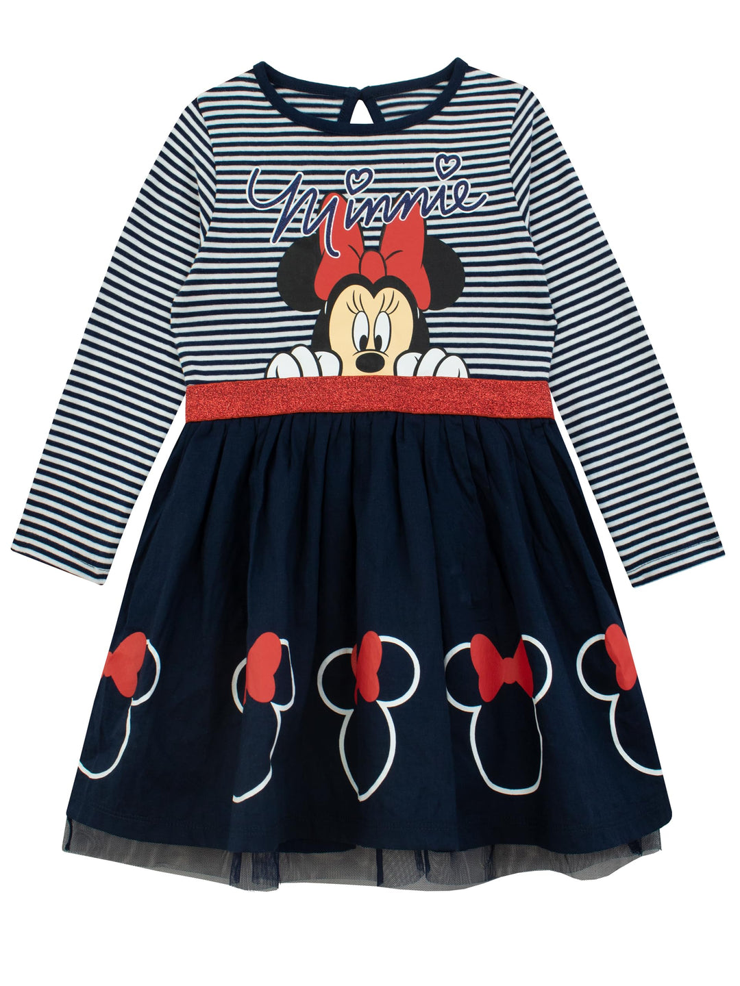 Disney Minnie Maus Kleid Madchen | Minnie Mouse Kleider für mädchen | Kleid Mädchen Festlich 104 Meh