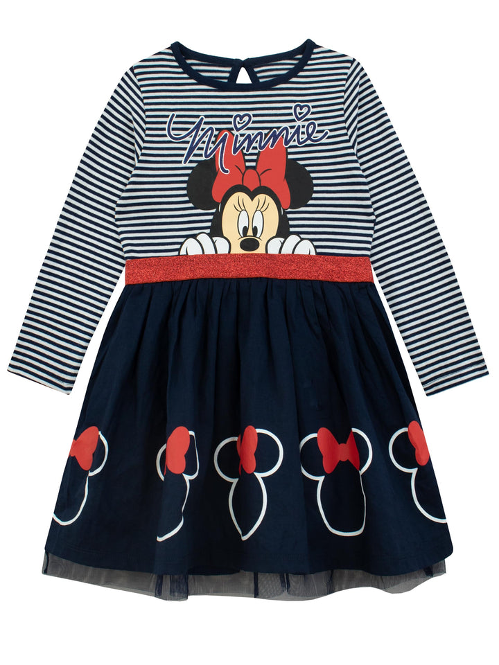 Disney Minnie Maus Kleid Madchen | Minnie Mouse Kleider für mädchen | Kleid Mädchen Festlich 104 Meh