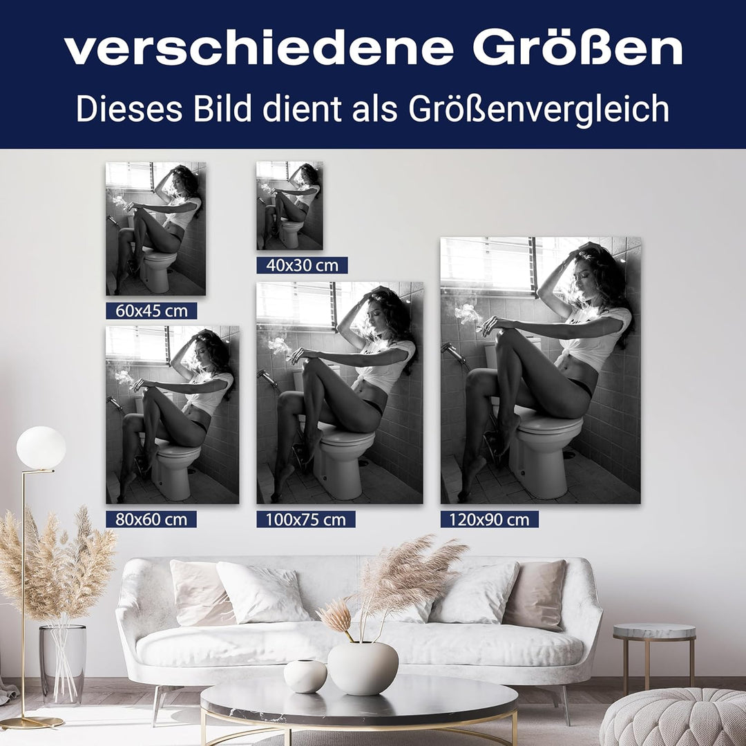 wandmotiv24 Leinwand-Bild Starke Frauen, Grösse 100x75cm, Hochformat, Wand-Bilder, Dekoration Wohnzi