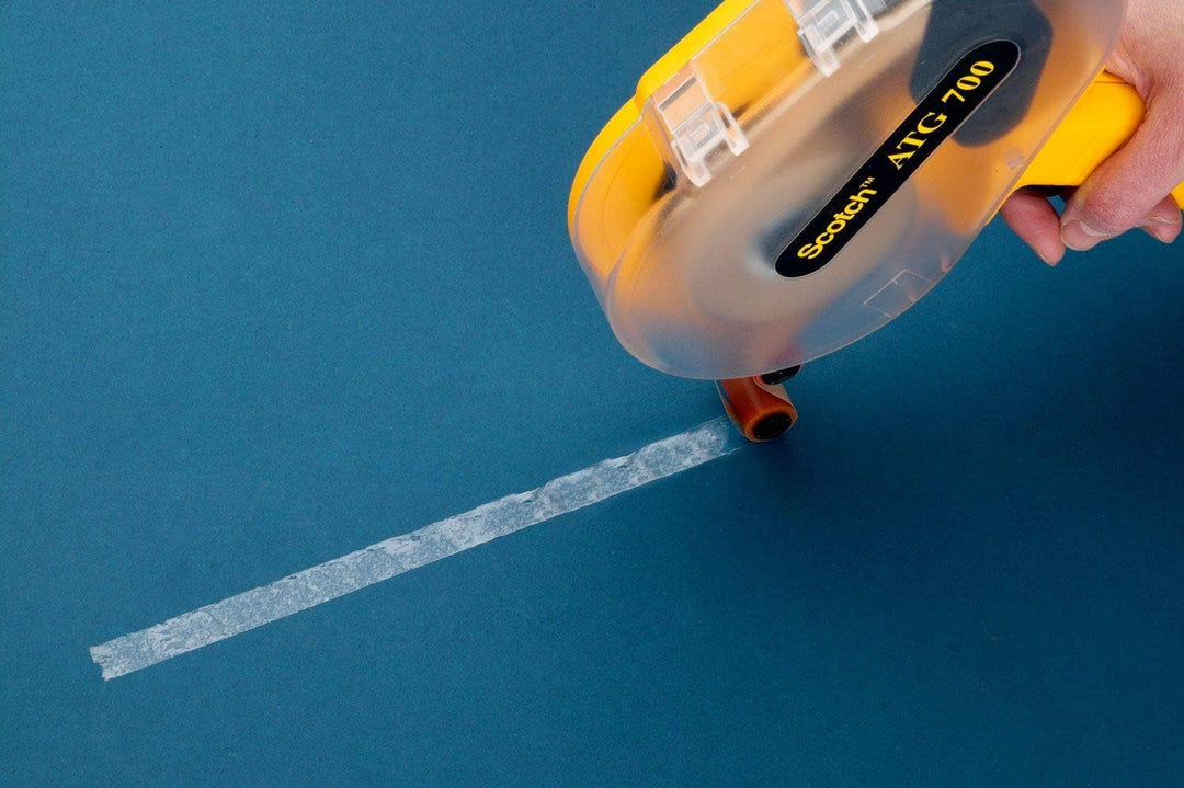 3M ATG 700 Handabroller, für Klebstoff-Filme, Gelb, 1-er Pack (Packung mit 2), Packung mit 2