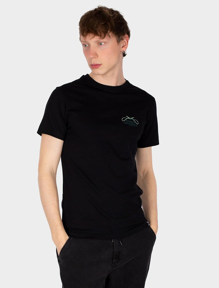 IRIEDAILY T-Shirt Bonsigh, Bio-Baumwolle, M Schwarz