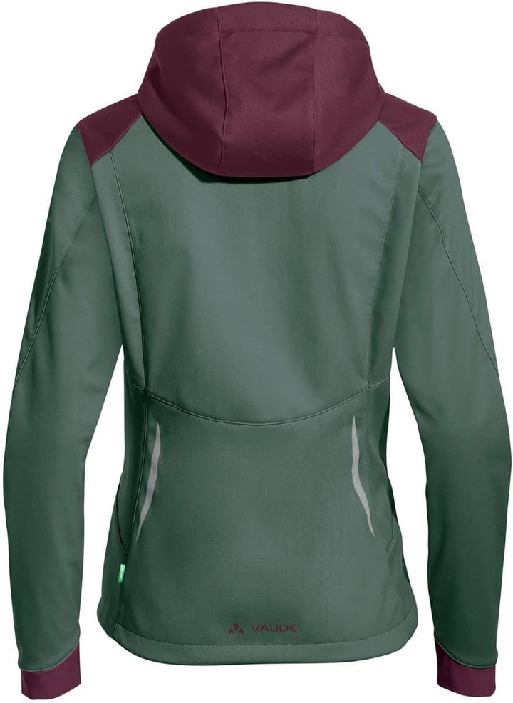 VAUDE Womens Qimsa Softshell Jacket Dusty Forest 36, Dusty Forest 36