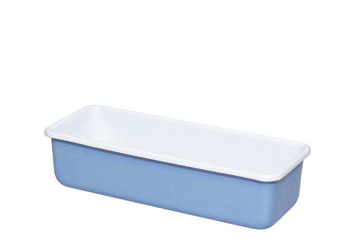 Riess, 0638-128, Königskuchenform 30 x 10cm, Emaille, CLASSIC Edition NATURE BLUE MEDIUM, 0,795kg, 1