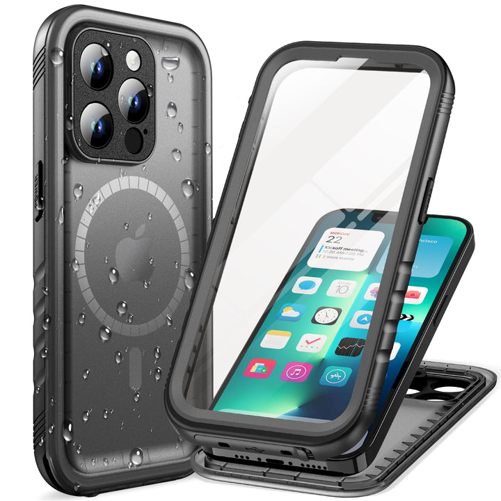 Cozycase TOP Militärschutz Magnetische Hülle für iPhone 13 Pro Max für MagSafe wasserdichte 360 Grad