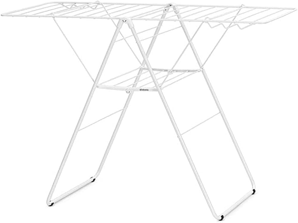 Brabantia HangOn 20m Trockengestell, Edelstahl, Fresh White 20m without Rod Fresh White, 20m without