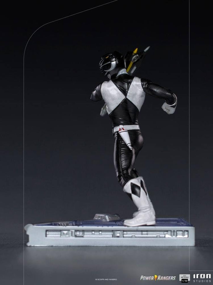 Iron Studios BDS: Power Rangers - Black Ranger Art Scale Statue (1/10) (POWRAN46221-10) 1:10 Scale,