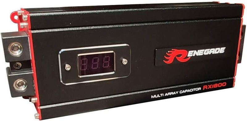 1 RENEGADE RX1800 Power Cap car Audio kondensator 18 Farad für systeme bis 18000 watt rms 1 2 3 4 5