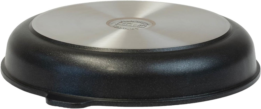 BAF Bratpfanne GIGANTNewline-Höhe: 4,5 cm-Liter: 1,0-Induktion, Aluguss, Schwarz, 24 cm