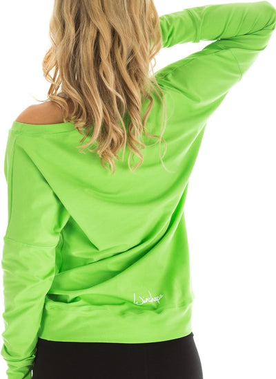 Winshape Damen Freizeit Sport Dance Fitness Longsleeve WS2 S Apfelgrün, S Apfelgrün