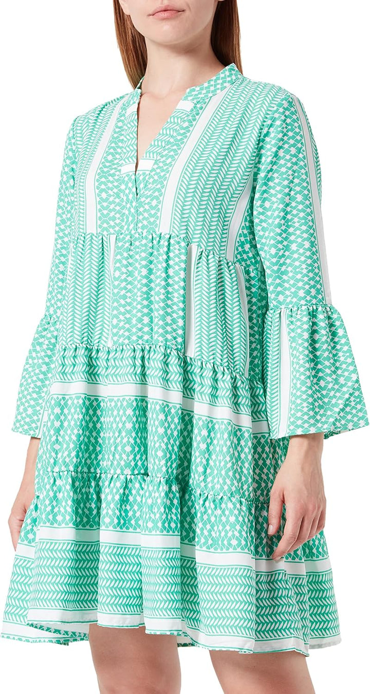 ONLY Damen Kleid S Simply Green/Aop:athena, S Simply Green/Aop:athena