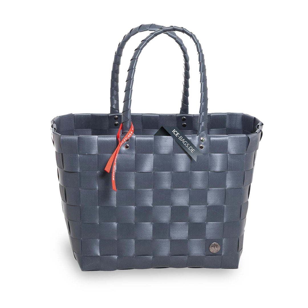 Witzgall ICE-BAG 5009 Einkaufskorb schwarz Flechtkorb 33x18x28 cm