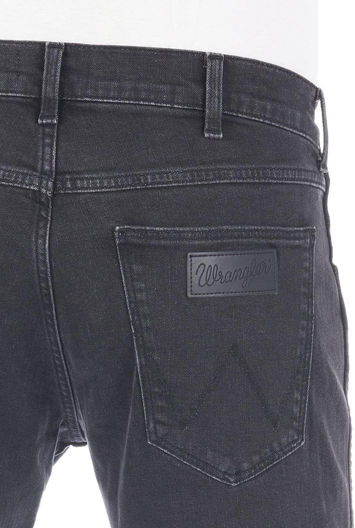Wrangler Jeans Herren Stretch Regular Straight Fit Greensboro Jeanshose Denim Blau Schwarz 30 31 32