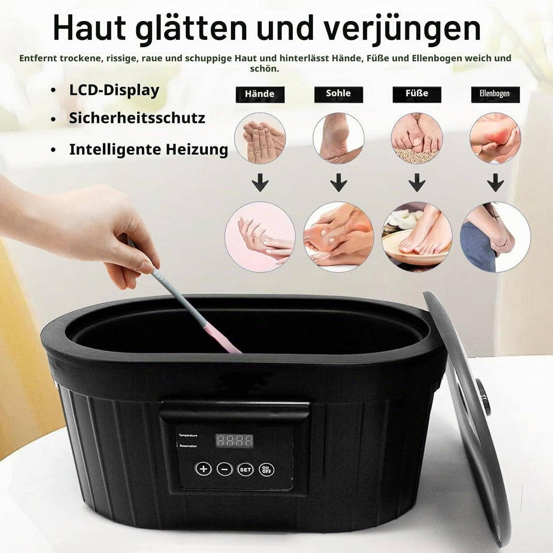 Paraffinbad für Hände und Füsse Set, 5L Paraffin Wachsbad Maschine Paraffinbäder Wachsbad für Hände